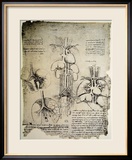 The Heart and the Circulation, Facsimile of the Windsor Book Gerahmter Giclée-Druck