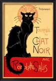 Tournee du Chat Noir Avec Rodolptte Salis Gerahmter Kunstdruck