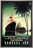 Hamburg to Rio de Janeiro on the Cap Arcona Steamship