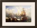 The Redoutable at Trafalgar, 21st October 1805