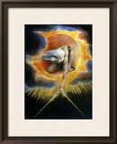 The Ancient of Days, 1794, Relief Etching with Watercolor