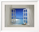 Window with Tropical View