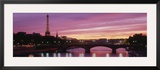 Sunset, Romantic City, Eiffel Tower, Paris, France