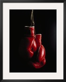 Hanging Boxing Gloves