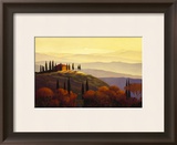 Tuscan Sunrise Framed Art Print