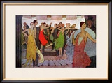 Buy Paris by Night, a Dance Club in Montmartre, from "L'Amour Et L'Esprit Gaulois" at AllPosters.com