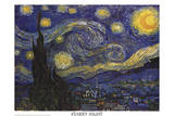Vincent Van Gogh (The Starry Night) Art Poster Print