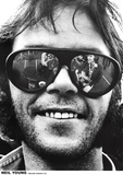 Neil Young (Sunglasses, Oakland Stadium 1974) Poster Print Poster