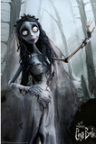 Corpse Bride Movie Bride in Woods Poster Print
