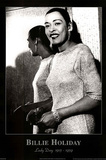 Billie Holiday Lady Day 1915-1959 Music Poster Print