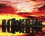Buy Jim Zuckerman Stonehenge Reflections Art Print Poster at AllPosters.com
