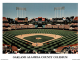 Ira Rosen Oakland Athletics Alameda County Coliseum Sports Poster Print
