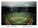 Ira Rosen Los Angeles Dodgers Chavez Ravine Sports Poster Print