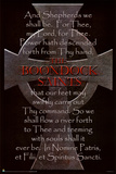 Boondock Saints Movie Cross and Prayer Poster Print