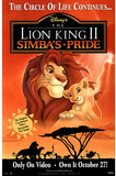 The Lion King II: Simba's Pride Movie Disney Original Poster Print