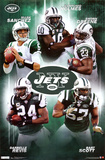 New York Jets Collage Sports Poster Print