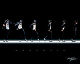 Michael Jackson - Moonwalk, Music Poster Print