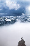 Mountain Climber (Courage) Art Poster Print