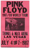 Pink Floyd Thomas & Mac Arena 1987 Music Poster Print Mini Poster