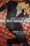 Ricky Martin (Livin' La Vida Loca, Huge, Original) Music Poster Print