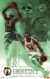 Boston Celtics Green Destiny Sports Poster Print