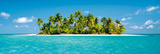 Maldives Island (Tropical Beach) Art Poster Print