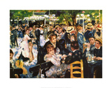 Moulin De La Gallette Art Print