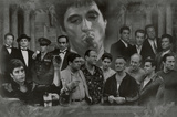 Buy Gangsters Collage Godfather Goodfellas Scarface Sopranos Movie Poster Print from Allposters