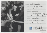 Mike Krzyzewski POSTCARD Coach K Duke American Express
