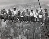 workers empire state New York classic POSTER print