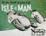 Norton Manx Grand Prix Isle of Man Motorcycle Racing