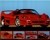 Ferrari F-50 (Photos) Sport Poster
