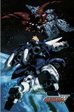 Mobile Suit Gundam Wing TV Poster Print