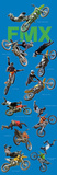 Freestyle Motocross (Riders in Air, FMX, Door) Sports Poster Print