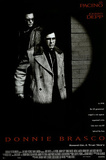 Donnie Brasco Movie (Al Pacino & Johnny Depp, Credits) Poster Print