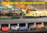 Justification for Higher Education 3-D Lenticular Poster