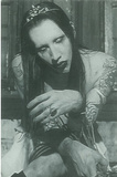 Marilyn Manson Antichrist Superstar Postcard