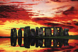 Jim Zuckerman Stonehenge Reflections Art Print Poster
