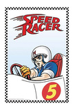 Speed Racer (In Car) TV Poster Print