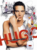 Hugo Boss Jonathan Rhys Meyers Art Postcard Print
