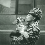 Audrey Hepburn Tiger Lady Greeting Cards 12 Per Package