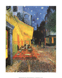 Buy Terrasse de Cafe la Nuit night POSTER Vincent Van Gogh at AllPosters.com