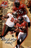 Tampa Bay Buccaneers Derrick Brooks Warren Sapp John Lynch Sports Poster Print