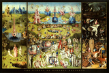 Hieronymus Bosch Garden of Earthly Delights Art Print Poster