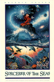 Chris Lassen (Sorcerer of the Seas) Art Poster Print