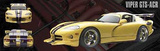 Dodge Viper (GTS-ACR, Yellow) Art Poster Print