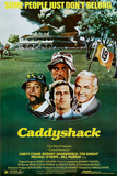 Caddyshack Movie Chevy Chase Bill Murray Group Vintage Poster Print