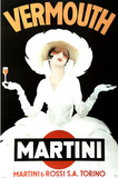 Marcello Dudovich Vermouth Martini and Rossi Art Print Poster Poster
