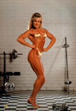 Barbara Kendell Gold Bikini Bodybuilder Sexy Photo Poster Print