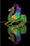 Clockwork Dragon Art Print Poster